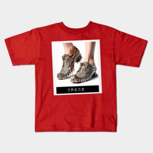 Live Action Crocs! Kids T-Shirt